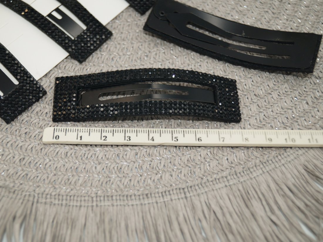 Заколка Тік-так. 8 см. - Кристалік