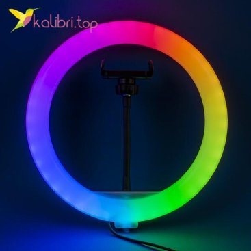 Лампа для селфі RGB 10&quot;, 25 см оптом фото 01