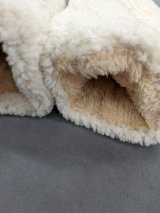 Пухнасті рукавиці тедді з ефектом обіймів INNOE 85005-3 Молочний - Купити