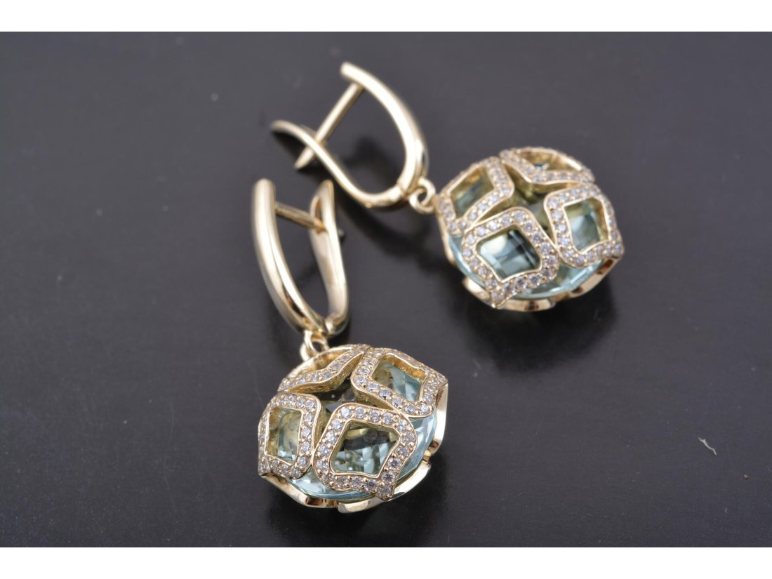 Сережки у стилі Chopard - Купити