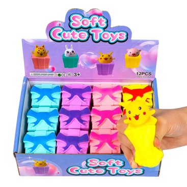 Антистрес тиснув Пікачу в подарунку 10 см - Купити