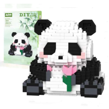 Конструктор BRICKS Панда з квіткою - Купити