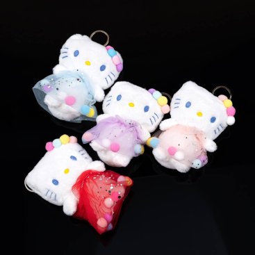 М'яка іграшка-брелок Кітті 13 см - Купити