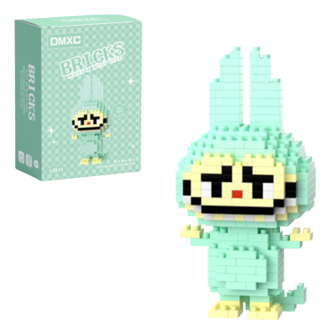 Конструктор BRICKS &quot;Лабубу &quot; Бірюзовий - Купити