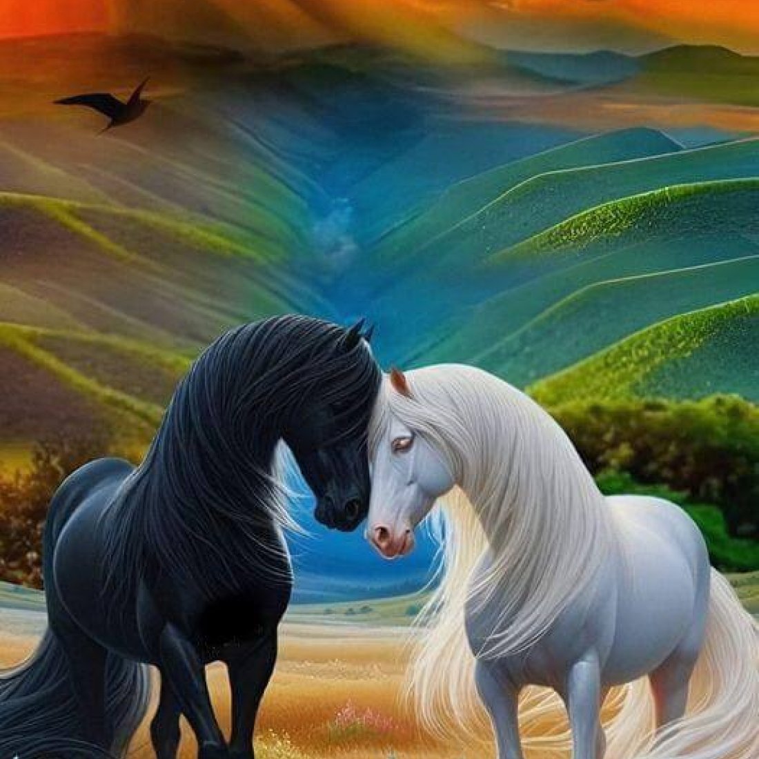 Лошадки 30х40 оптом, фото 3557