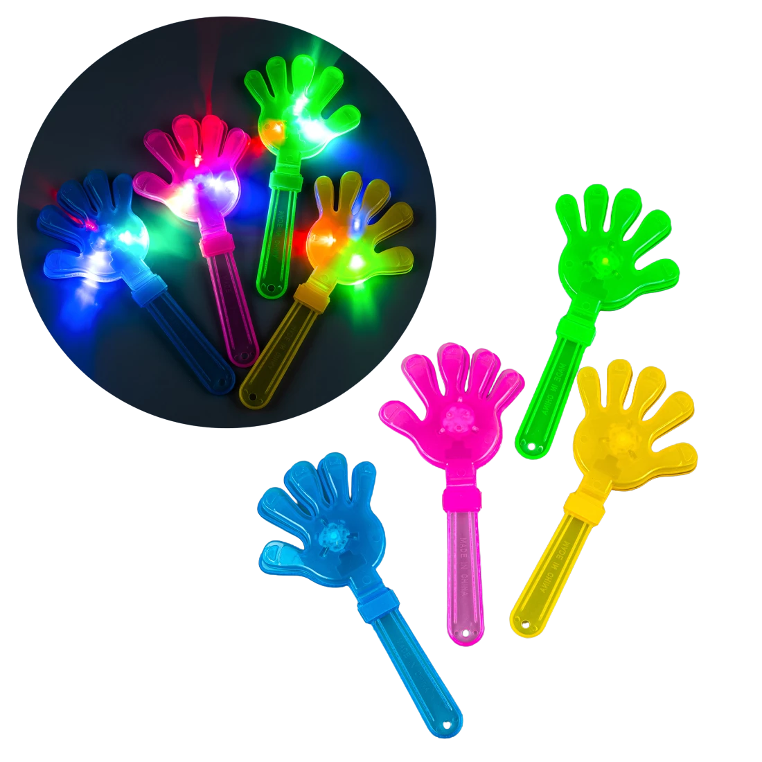 Палички, що світяться, ДОЛОНІ-ХЛОПАВКИ 27 см