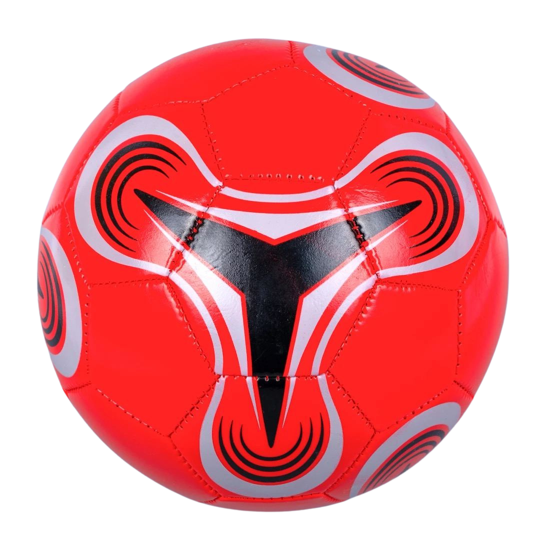 М'яч футбольний червоний 68 см