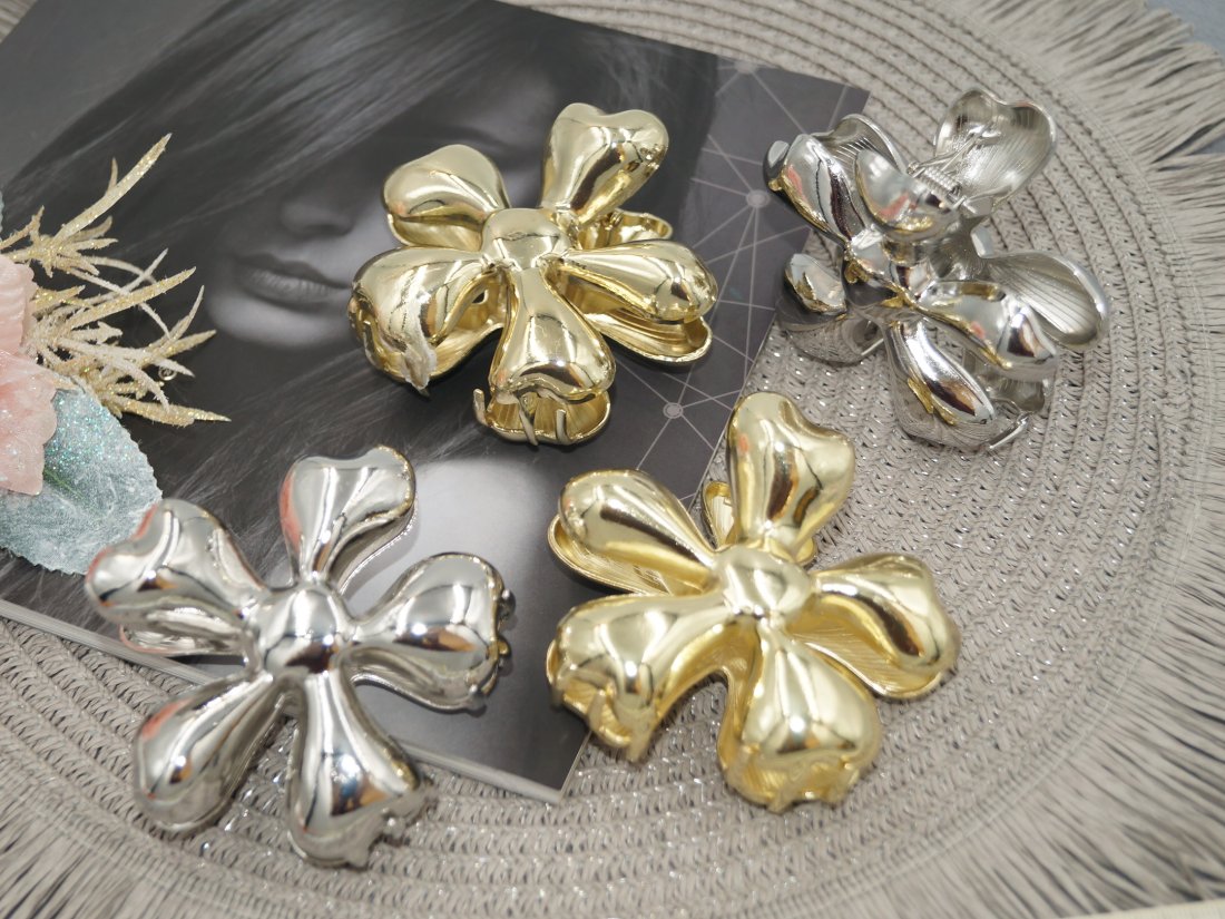 Металеві краби для волосся. 8 см.