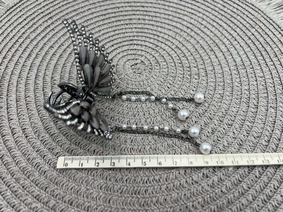 Металеві краби для волосся. 6 см