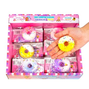 Антистрес Пончик із присипкою 6 см - Купити