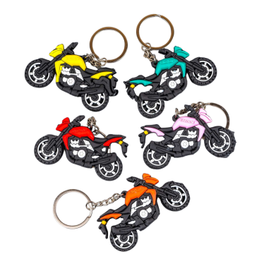 Брелоки Байки гумові 8,5 см - Купити