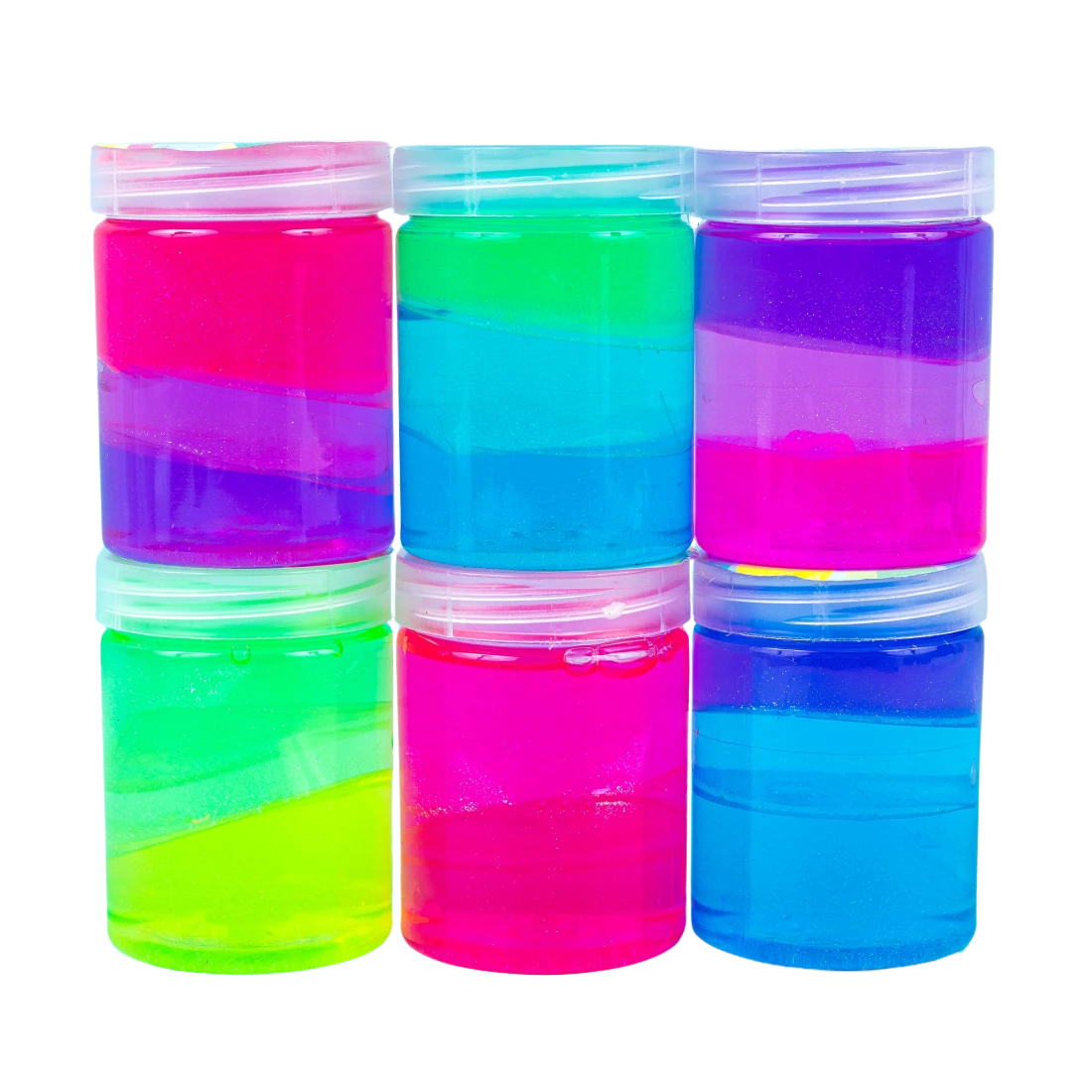 Лізуни триколірні 7 см, 147 г