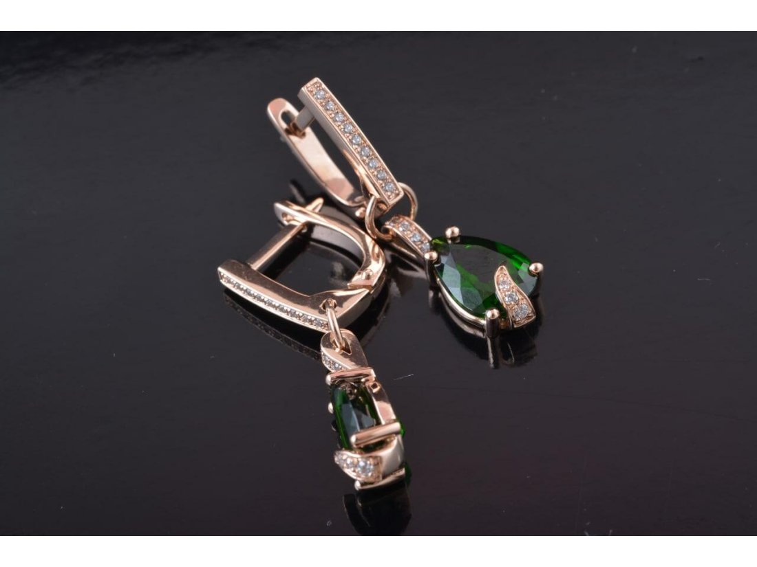 Сережки "Крапельки" - Фото1 Сережки "Крапельки"