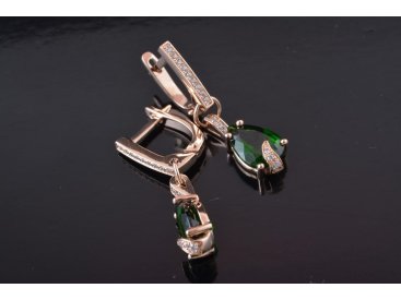 Сережки "Крапельки" - Фото Сережки "Крапельки" - Купити