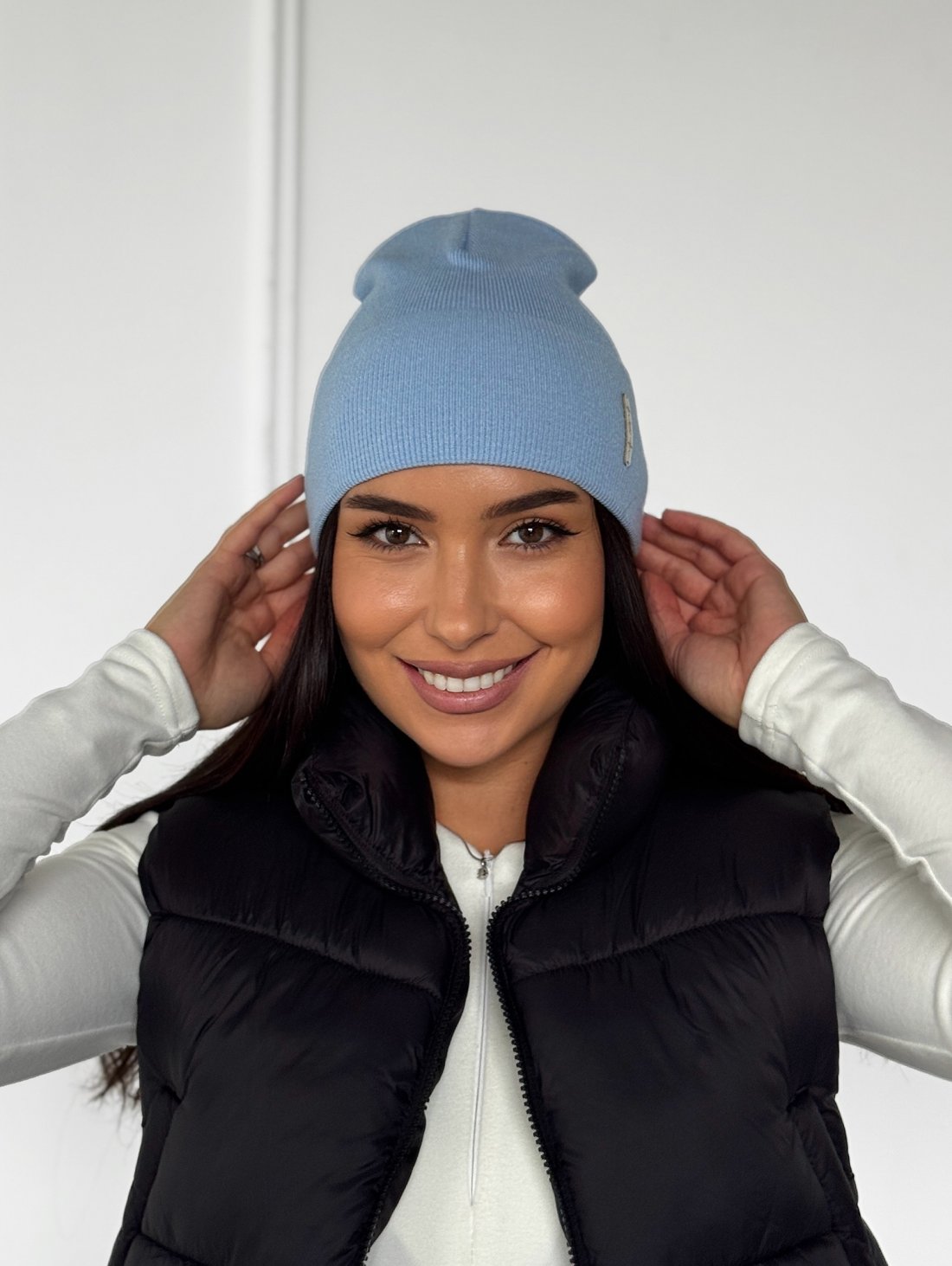 Універсальна шапка з відворотом INNOE 950251-1 Блакитний