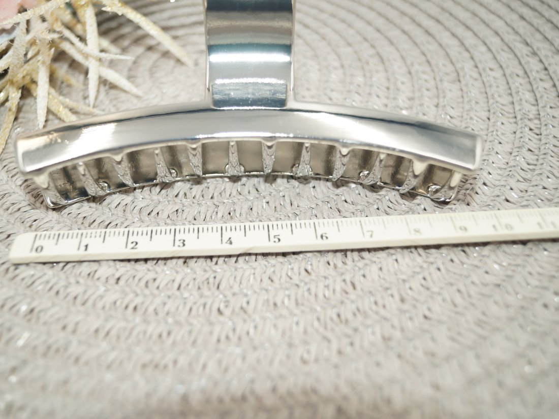 Металеві краби для волосся. 9.5 см. - Кристалік