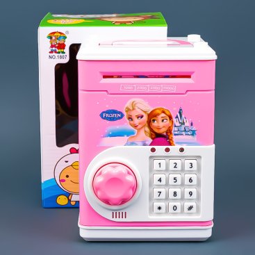 Дитячий сейф-скарбничка Дівчата рожевий - Купити