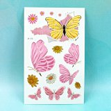 Дитячі перекладні татуювання Метелики JN-316