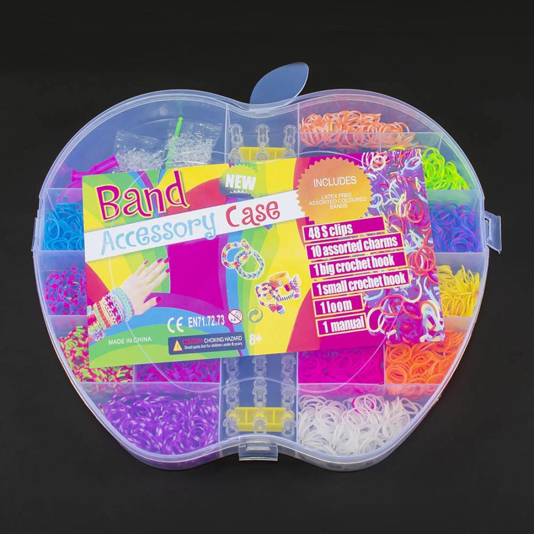 Набір резинок для плетіння Яблуко REZ-3 - Pobut