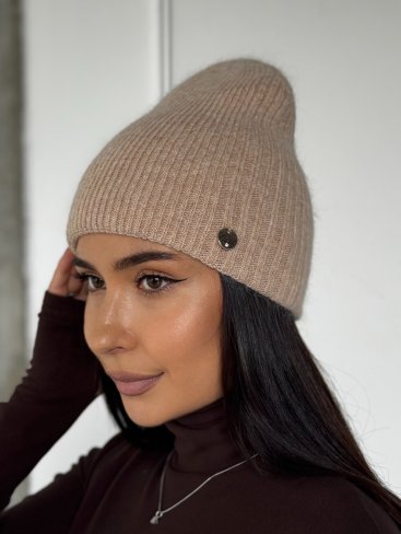Жіноча шапка Street Comfort INNOE 950872-1 Капучино - Купити