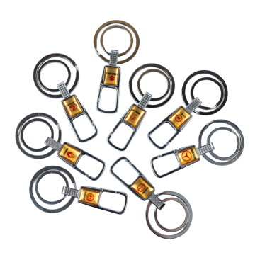 Авто брелоки металеві марка 7,5 см - Купити