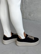Кросівки casual чорний замш INNOE 777526-2 Чорний