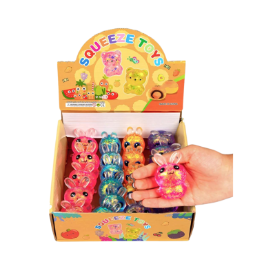 Антистрес жуйка-тягучка Зайчики 6,5 см - Купити