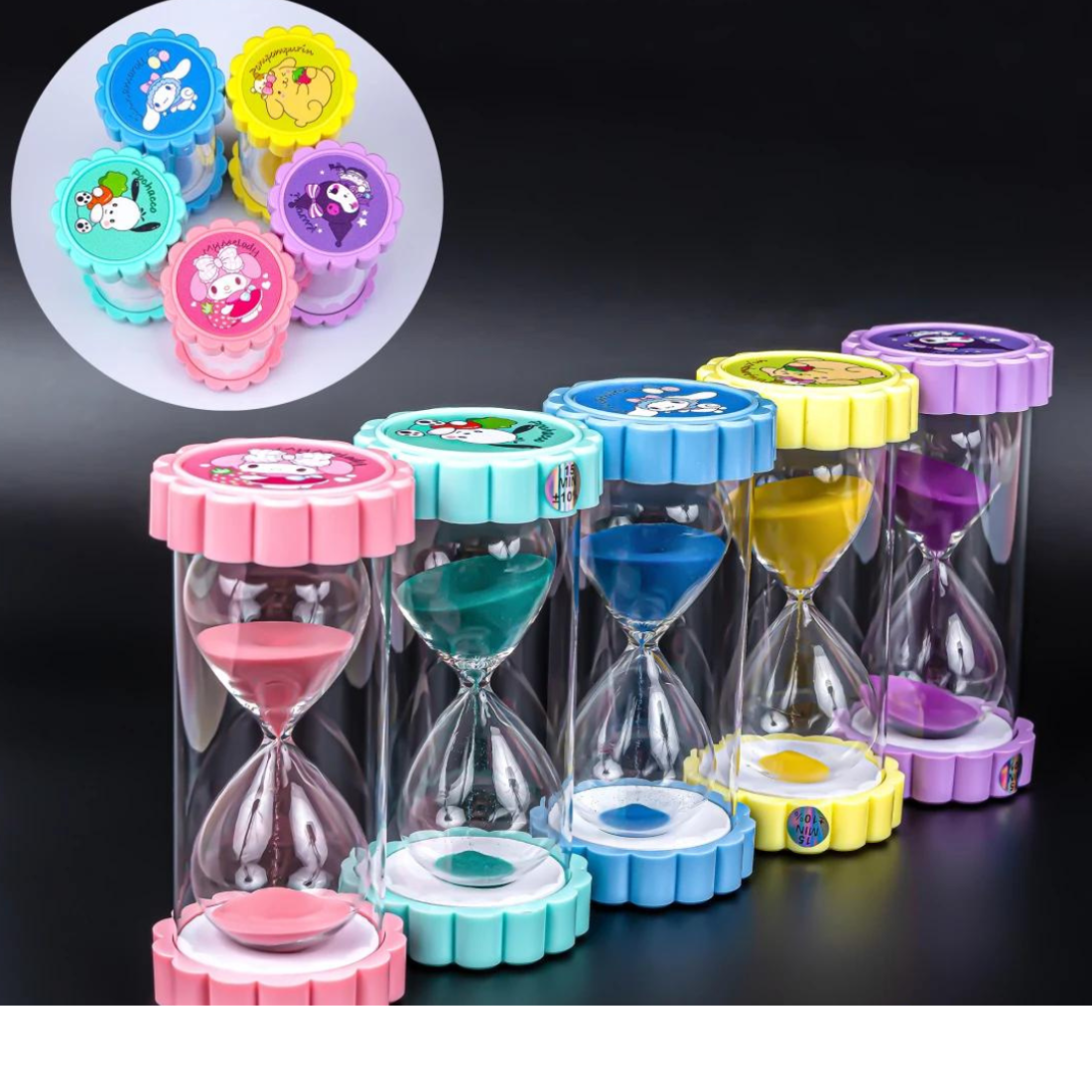 Пісочний годинник Конус-Мультик 15 хвилин