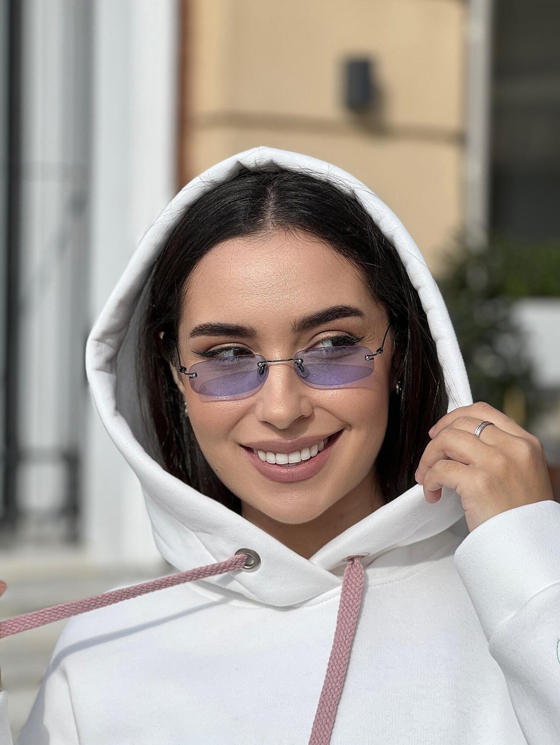 Жіночий худи у стилі oversize 230227-3