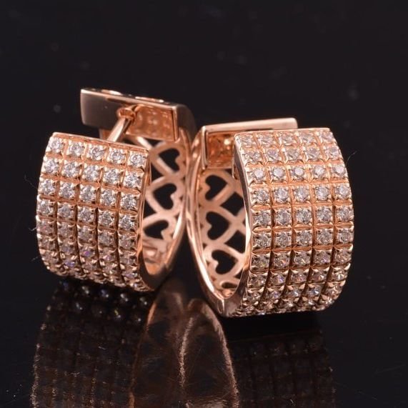 Сережки з діамантами - Фото4 Сережки з діамантами