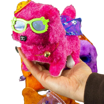 Собачка ходилка на батарейках в Окулярах та Капелюшку - Купити