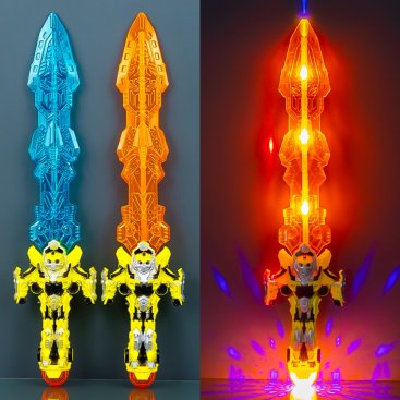 Світиться меч із супер героєм Бамблбі - Купити