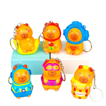 Сквіш брелок Капібара 6 см - Купити