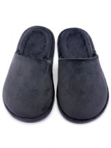 Анатомічні домашні капці Family story сірого кольору із закритим Barefoot носком - Фото5 Анатомічні домашні капці Family story сірого кольору із закритим Barefoot носком
