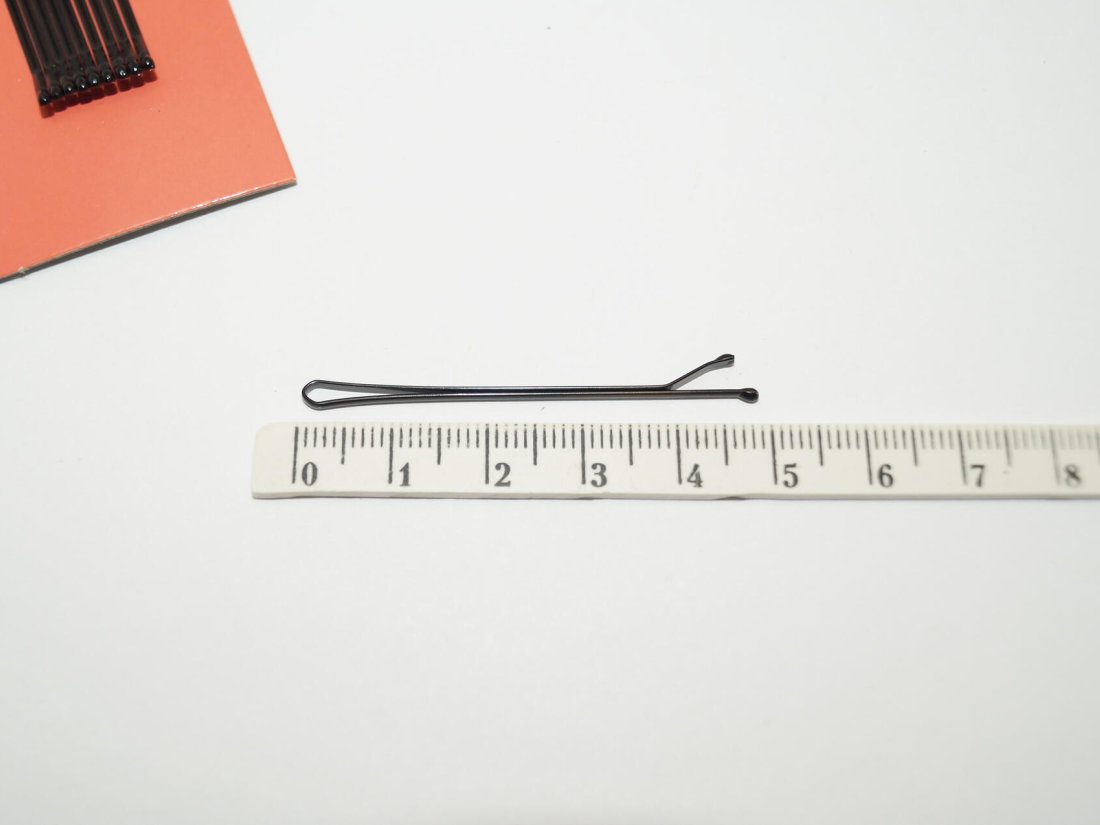 Невидимки для волосся. 5 см. - Кристалік