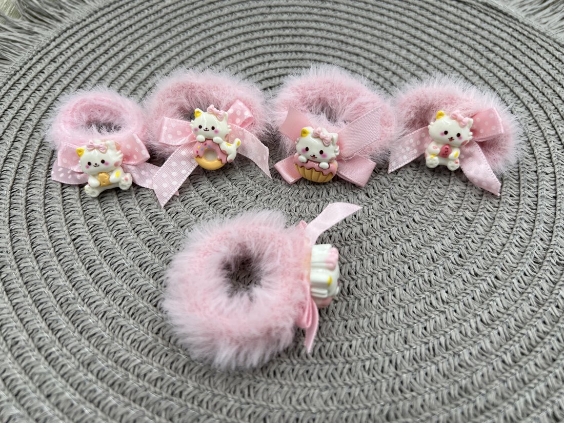 Дитяча хутряна резинка