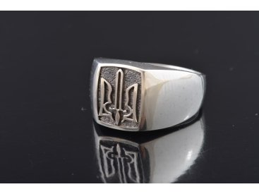 Каблучка чоловіча "Герб" - Фото Каблучка чоловіча "Герб" - Купити