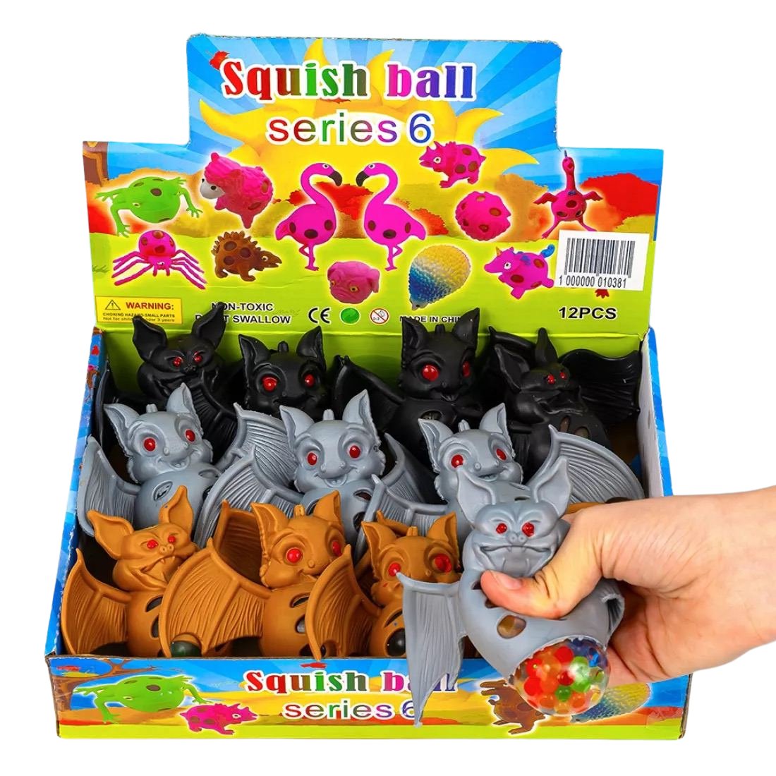 Антистрес з орбізами Кажан 8 см