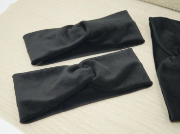 Пов'язка Чалма. Чорна. - Купити