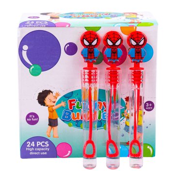 Мильні бульбашки Людина-павук 12 см - Купити