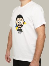 Чоловіча футболка, біла з принтом аватара Military Hopper 805 (Арахамія) - Купити