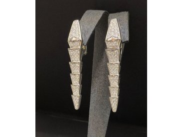 Сережки з діамантами - Фото Сережки з діамантами - Купити