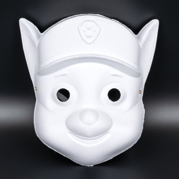 Маска для розмальовки з пап'є-маше Собачка 19 см - Купити