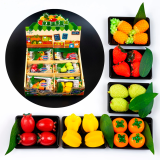 Іграшки антистрес тропічний мікс 3 см, 42 г