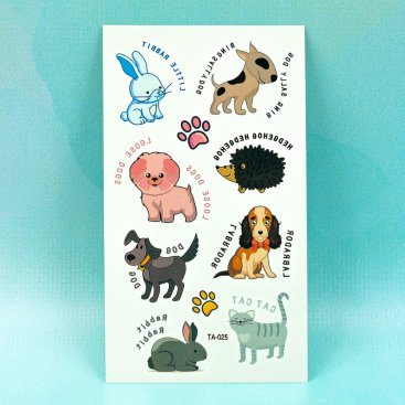 Дитячі татуювання Тварини TA-025 - Купити