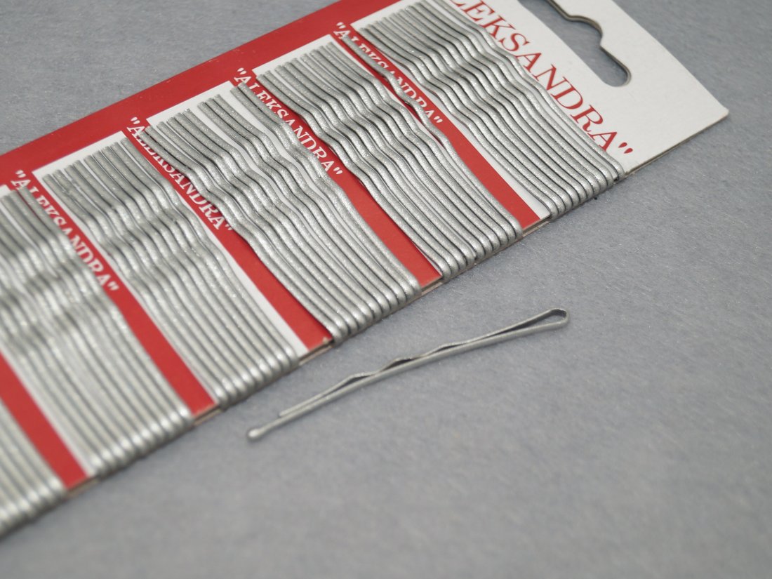 Невидимки для волосся. ALEKSANDRA 5.7 см.