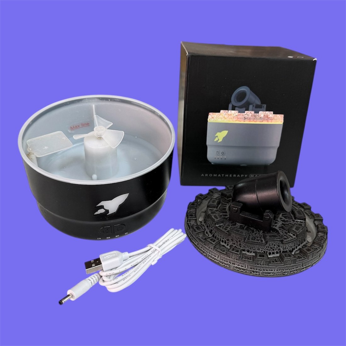 Ночник аромадиффузор пушка оптом, фото 5111