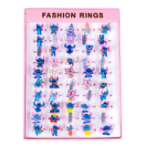 Дитячі каблучки на палець Ушастики 50 штук