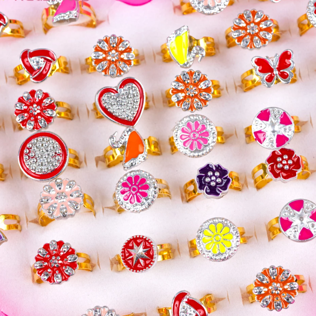 Кільця дитячі Блискавка 36 штук - Pobut