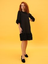 Святкова чорна сукня 270381-1